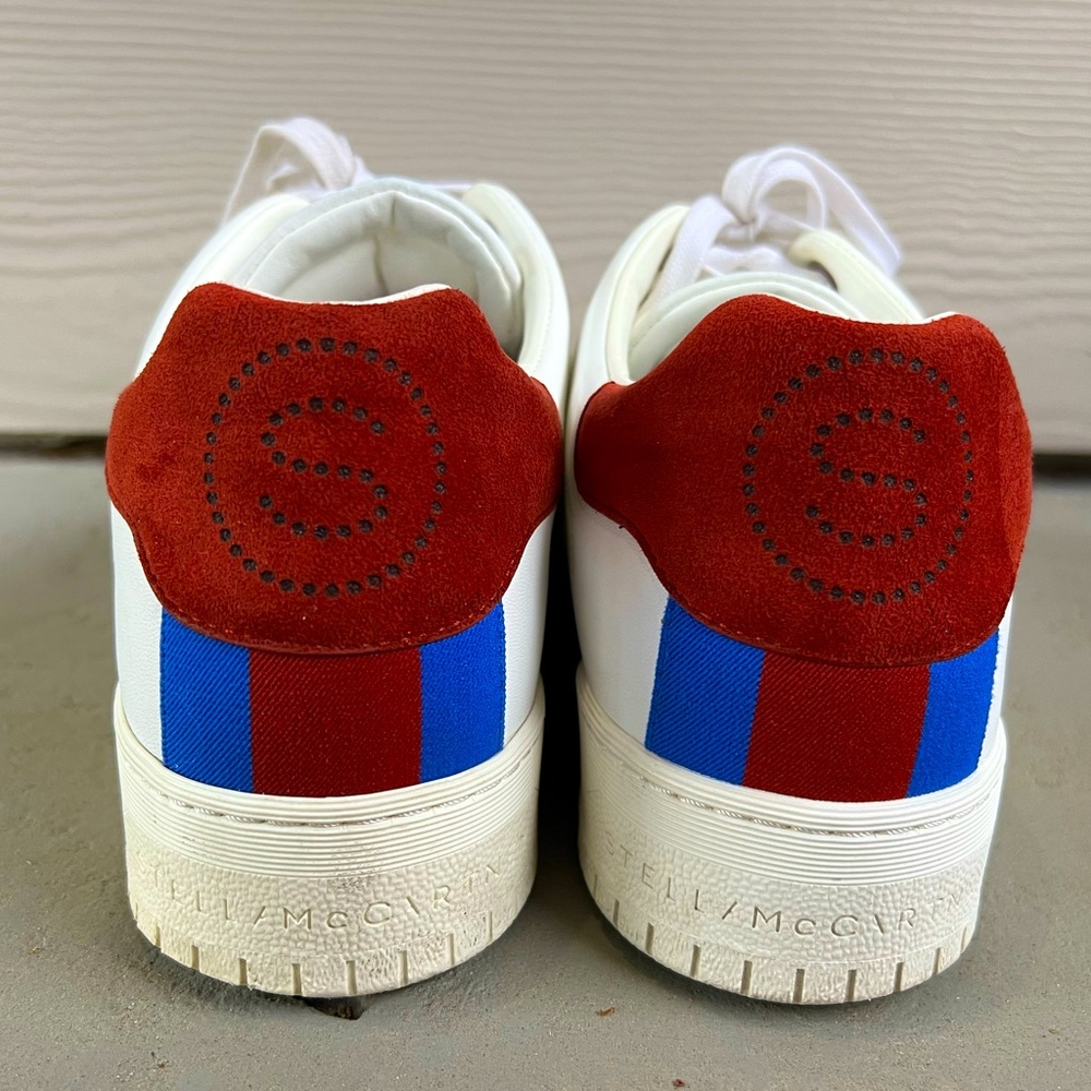 Authentic! Stella McCartney Vegan/Eco Leather Low Top Sneaker size 7
